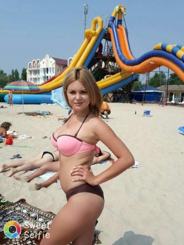 Юлия Реал Студентка Блондинка фото 2